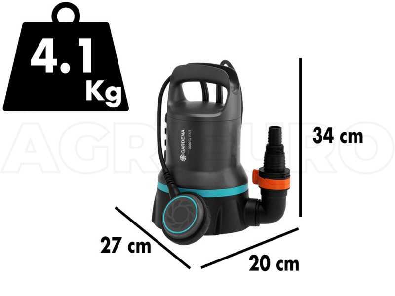Gardena 9000 9030-20 Submersible Water Pump for clear water