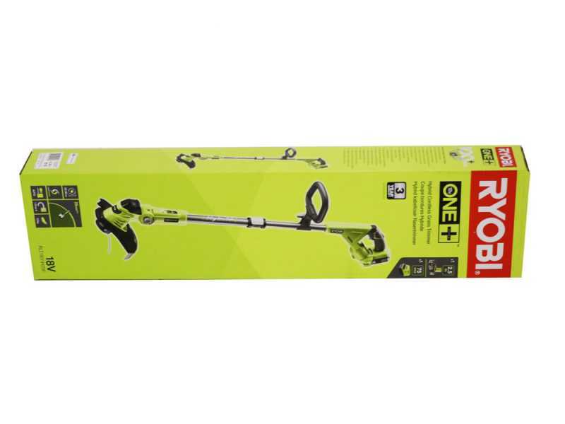 RYOBI HYBRID RLT1831-H25F - Electric and cordless grass trimmer - 18V/2,5Ah