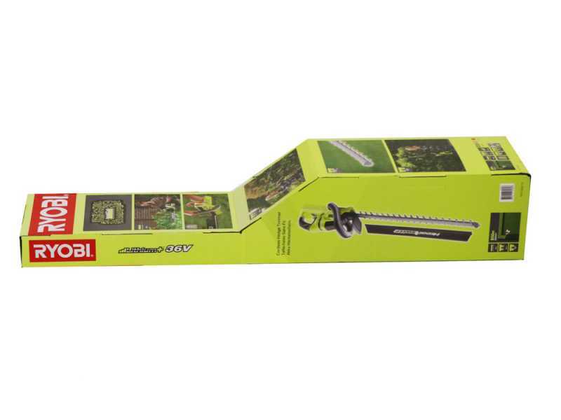 RYOBI RHT36B61R cordless hedge trimmer - MAX POWER 36V - 60cm blade - WITHOUT BATTERIES AND CHARGERS