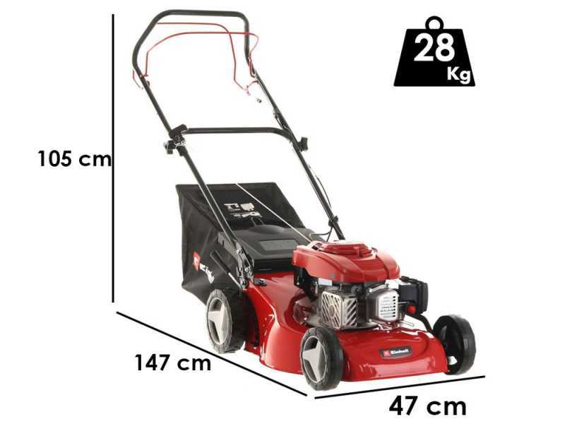 Einhell 139cc 46cm sale petrol lawnmower gc pm46