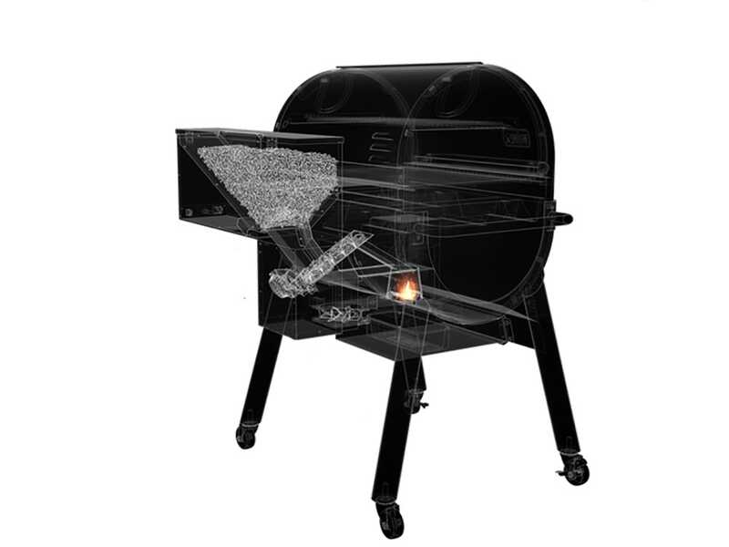Weber Smoke Fire EX4 GBS Wood Pellet Grill - 46 x 61 cm Grid Dimensions