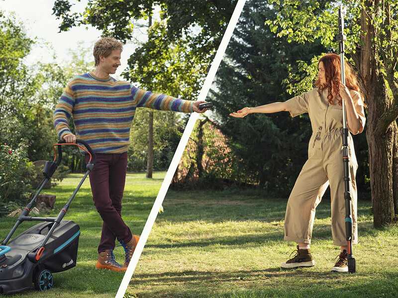 Gardena Pump for tanks 2000/2 - 18 V 2.5 Ah Battery and Battery Charger included