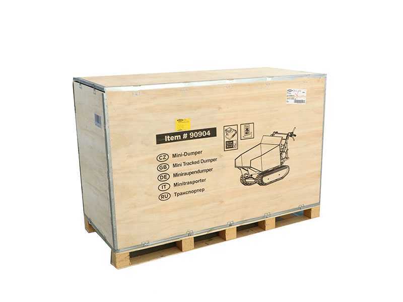 AMA TAG500TDH Tracked Power Barrow - Hydraulic Dumper  Barrow 500 Kg