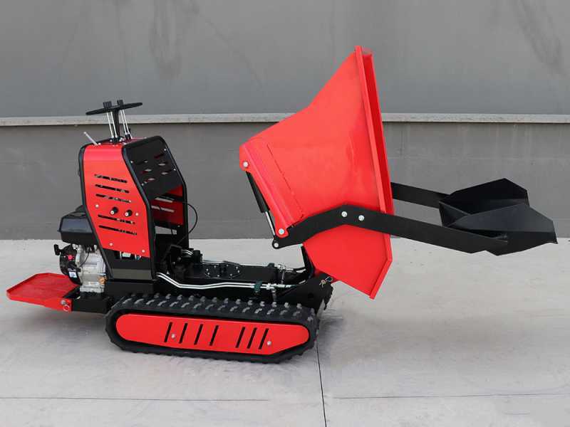 AMA TAG500TDH Tracked Power Barrow - Hydraulic Dumper  Barrow 500 Kg