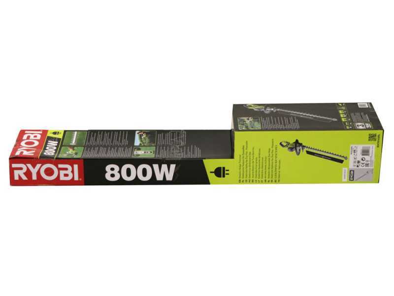 RYOBI RHT8165RL 800W electric hedge trimmer - 65 cm blade - 34 mm cut