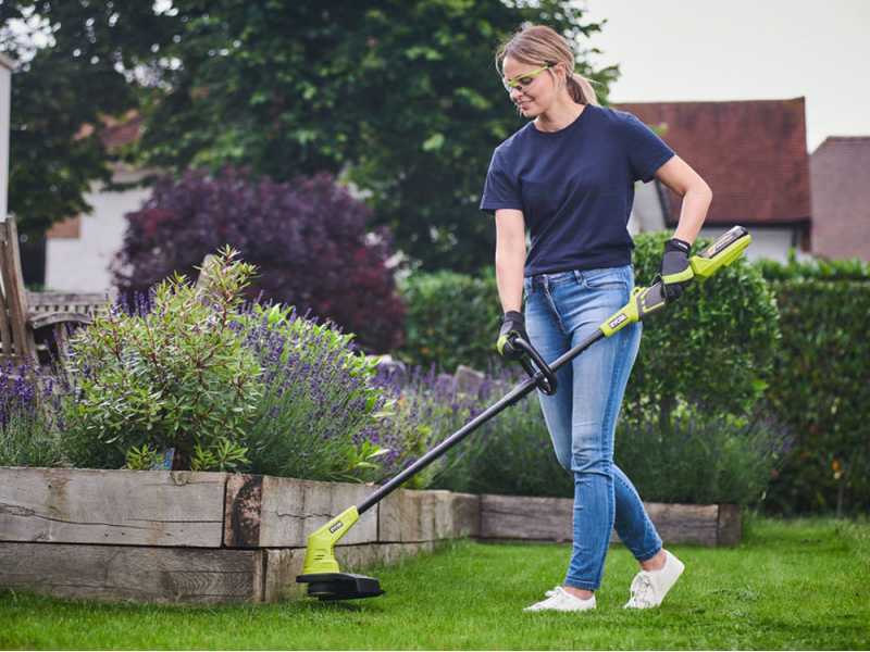 Battery powered brush trimmer deals