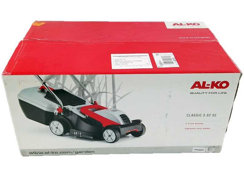 AL-KO Classic 3.82 SE 1400W Electric Lawn Mower - 38 cm Blade