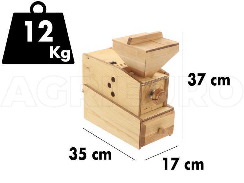WIDU Widukind Mod. 1 - Birch Wood Flour Stone Mill - 400W
