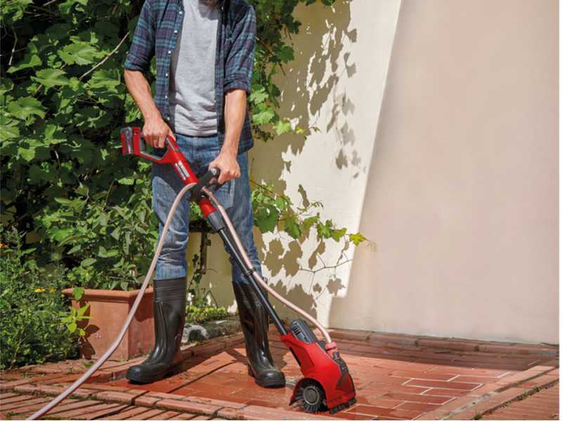 Einhell PICOBELLA Battery powered Patio Cleaner best deal on AgriEuro