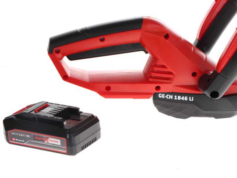 Einhell GE-CH 1846 Li PXC Battery-powered Hedge Trimmer - BATTERY AND BATTERY CHARGER NOT INCLUDED