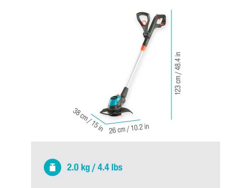 Gardena EasyCut 23/18V - Battery grass trimmer - WITHOUT BATTERIES AND CHARGERS