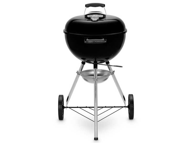 Weber Kettle E-4710 BLK Charcoal Barbecue - 47 cm Grid Diameter