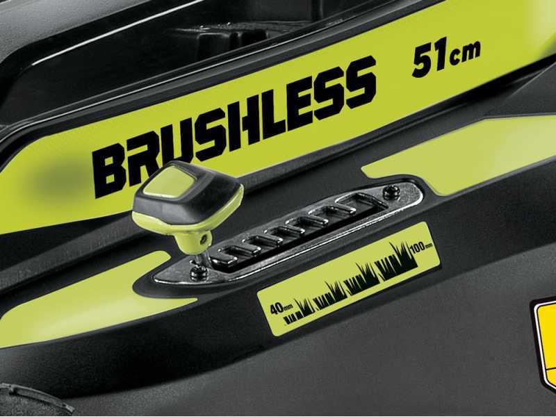 Ryobi RY36LMX51A-160 - Self-propelled battery lawnmower - MAX POWER 36V/6Ah - Cutting 51 cm