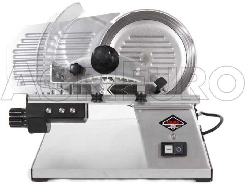 CELME TOP 220 - CE Professional Meat Slicer - Anodized Aluminium