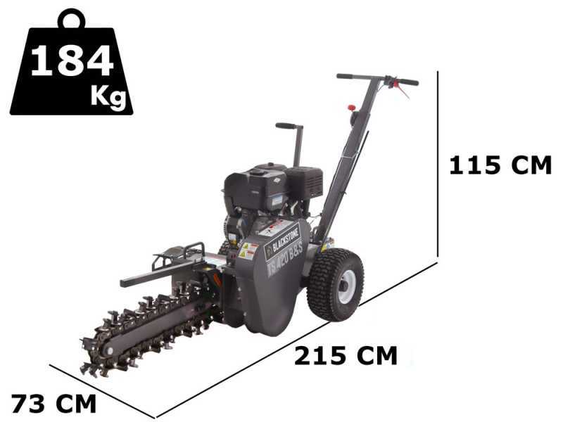 BlackStone TS 420 L - Petrol Catenary - Loncin G420F