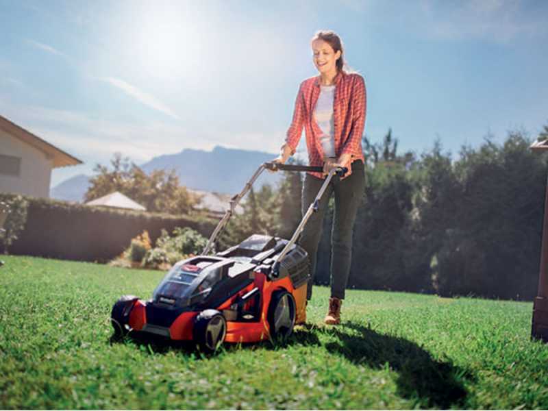 Einhell lawn clearance mower battery