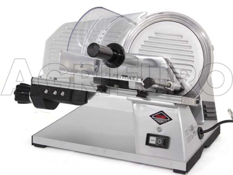 CELME TOP 250 - CE Professional Meat Slicer - Anodized Aluminium