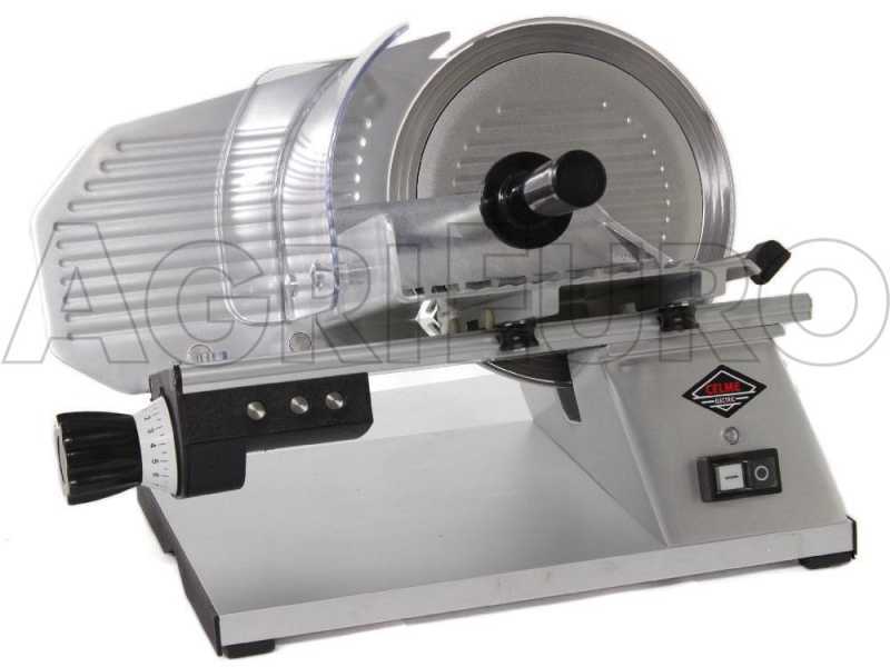CELME TOP 250 - CE Professional Meat Slicer - Anodized Aluminium