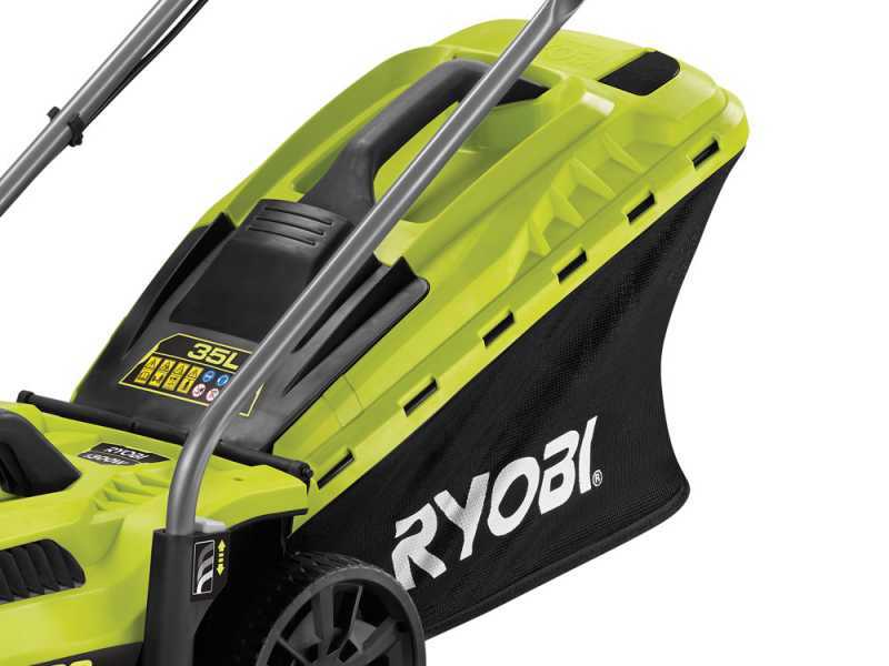 1300W RYOBI RLM13E33S Electric Lawn Mower best deal on AgriEuro