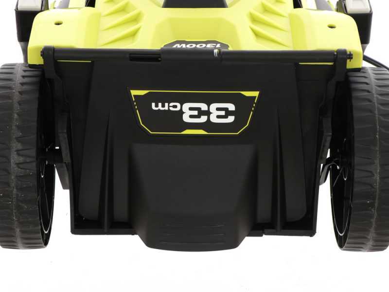 Ryobi 1300w 330mm lawn mower clearance