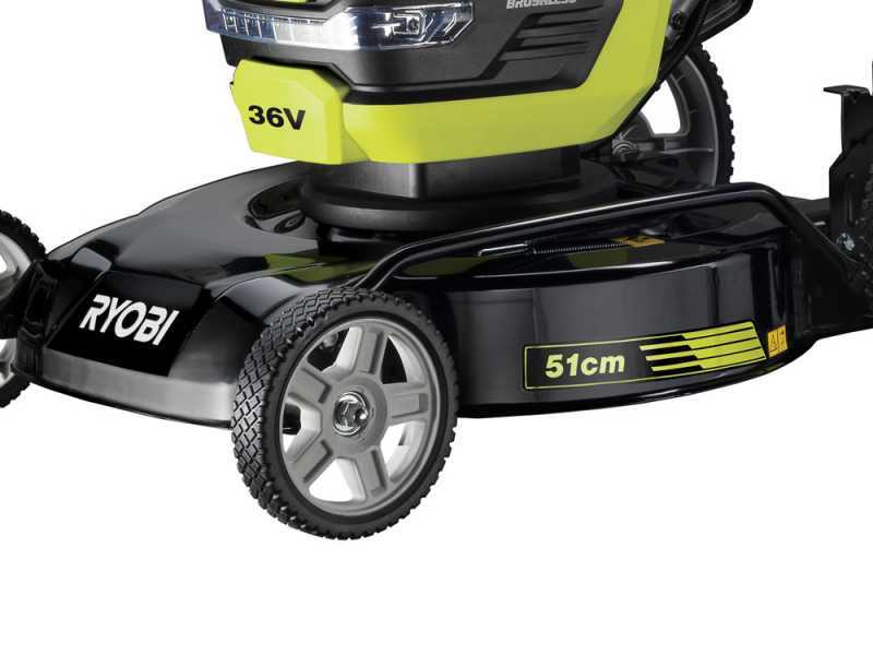 Ryobi 36v outlet electric lawn mower