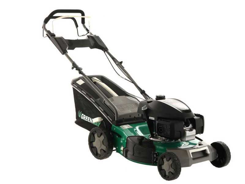 GreenBay GB LM 51 H Self propelled Lawn Mower 4 in 1 Honda GCVx170 Engine 51 cm Cutting Width