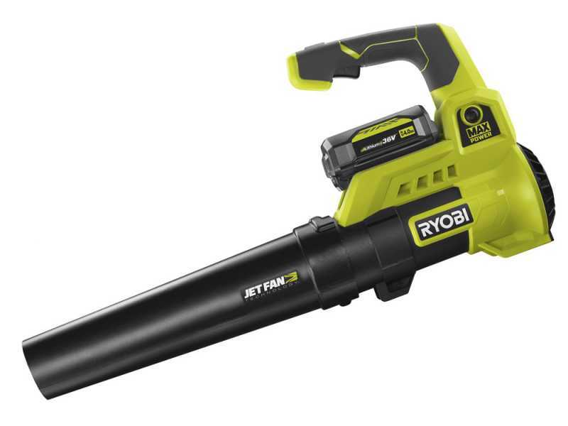 RYOBI turbojet cordless leaf blower RY36BLA-140