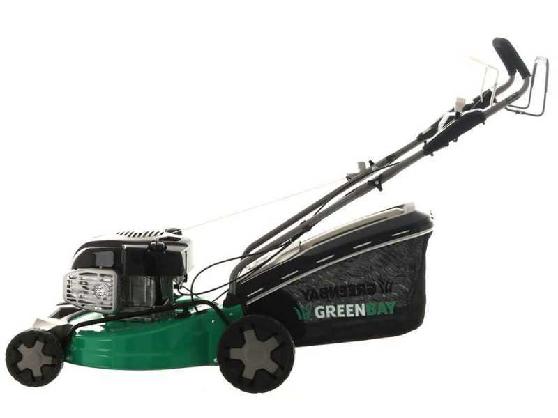 GreenBay GB LM 51 BS Self propelled Lawn Mower 4 in 1 B S 750EX Petrol Engine 51 cm Cutting Width