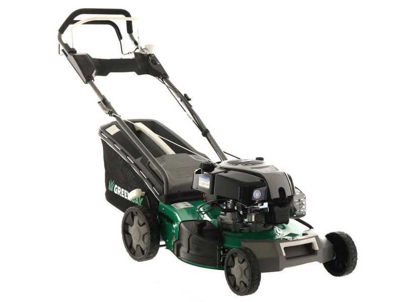GreenBay GB LM 51 BS Self propelled Lawn Mower 4 in 1 B S 750EX Petrol Engine 51 cm Cutting Width