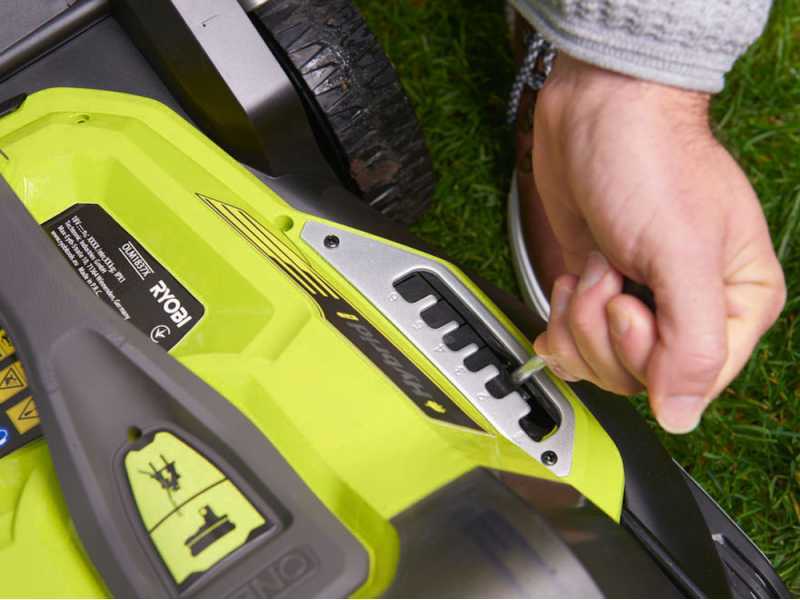 Ryobi Hybrid RY18LMH37A-225 - Battery grass trimmer - 2x36V/2.5Ah - Cutting 37 cm