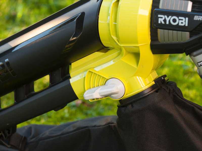 RYOBI OBV18 Battery-powered Leaf Blower - Garden Vacuum - Shredder - 18 V 4 Ah