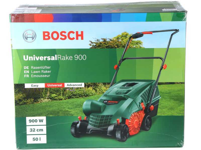 Bosch alr 900 electric cheap lawn raker best price