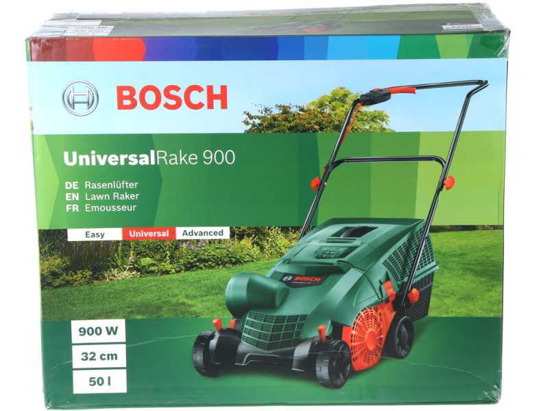 BOSCH Universal Rake 900 - Electric Lawn Scarifier 900W