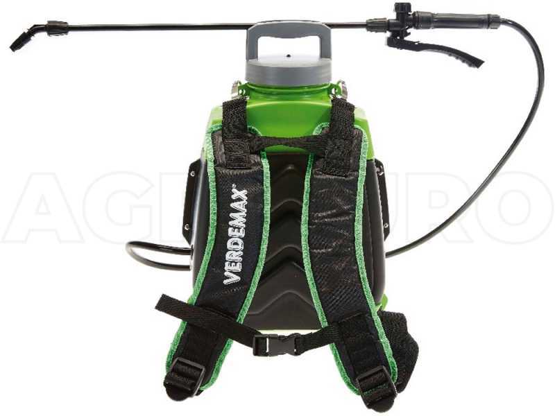 Verdemax FUTURA 12 L - Battery-powered Shoulder Sprayer Pump -12V - 2.5 Ah