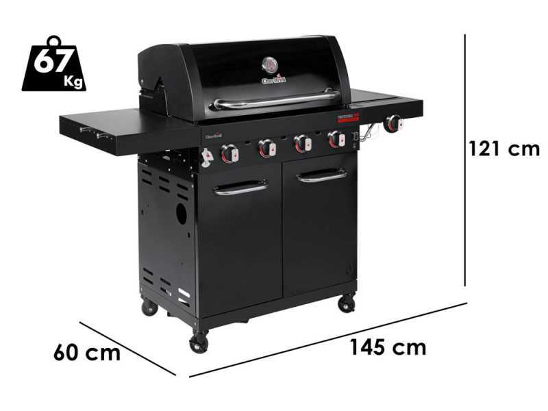 Char-Broil Professional Core B 4 Gas Grill - 76x44 cm Cooking Surface