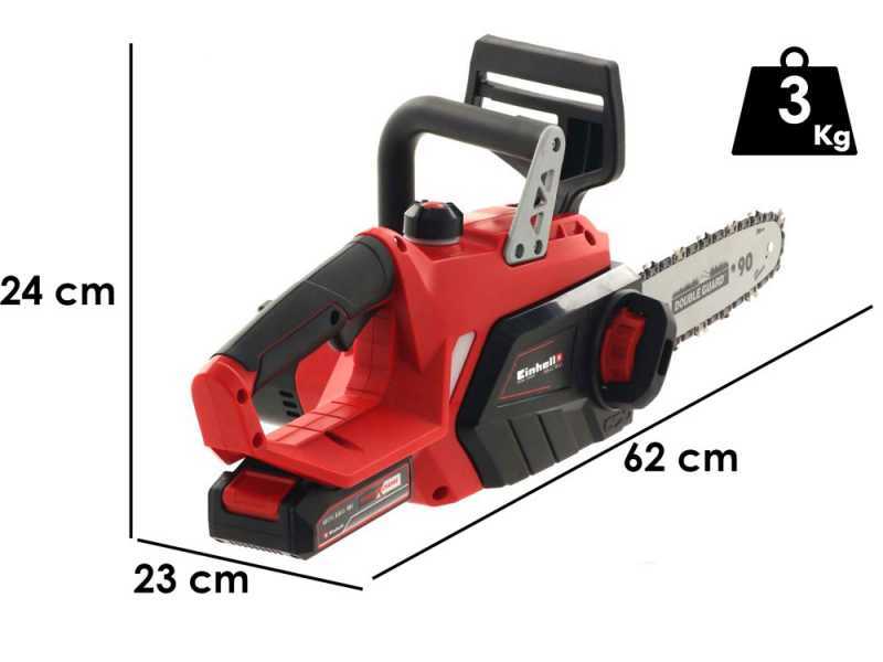 Einhell GE-LC 18 Li PXC - Battery-powere Electric Chainsaw - WITHOUT BATTERY AND CHARGER 