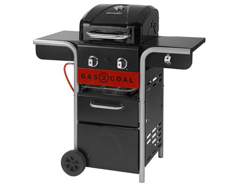 Char broil gas cheap to coal grill