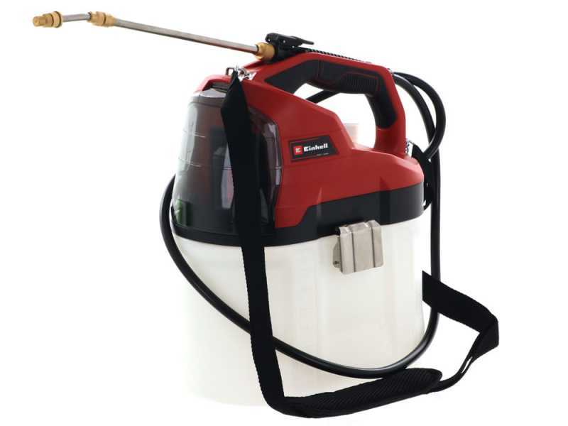 Einhell GE-WS 18/75 Li - Battery-powered Shoulder Sprayer Pump - 18V - 7.5 L - 2.5 Ah