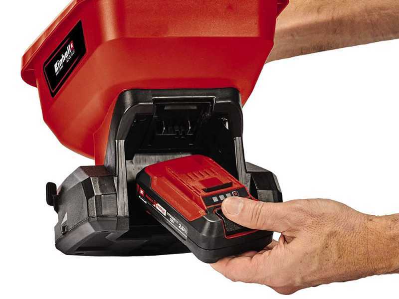 Einhell GE-US 18 Li Battery-powered Compost Spreader and Seeder - BATTERY AND BATTERY CHARGER NOT INCLUDED