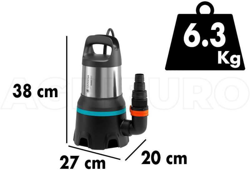 Gardena 20000 Aquasensor 9044-20 Submersible Water Pump for dirty water