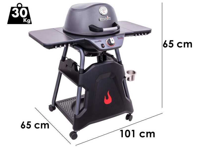 Char-Broil All Star 1 Gas Gas Grill -  &Oslash;45 cm Grid