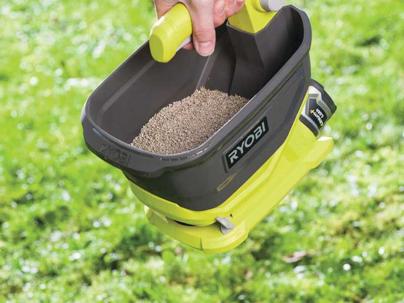 RYOBI OSS1800 Battery-powered Spreader - 18 V - 4Ah