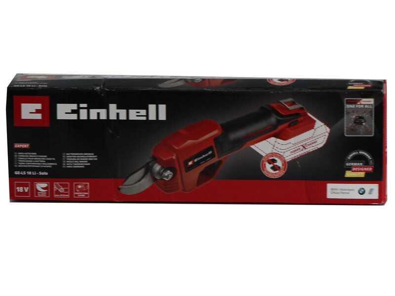 Einhell GE-LS 18 Li Battery-powered Pruning Shears - 18V/2.5ah Battery and Battery Charger