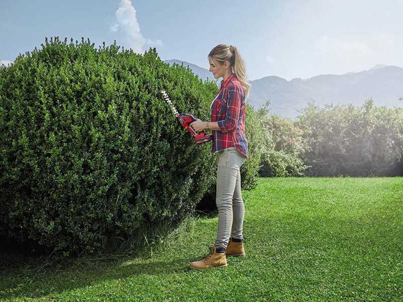 Einhell hedge trimmer 18v sale