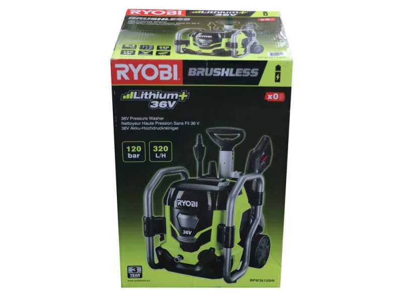 Ryobi 36 volt pressure washer sales