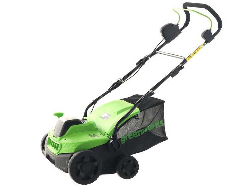 Greenworks scarifier on sale