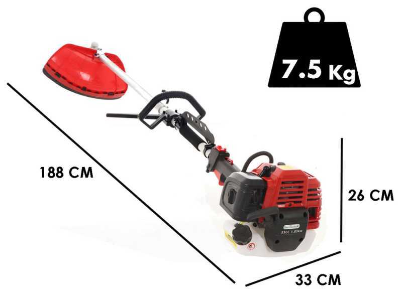 GeoTech GT-2 33 L - Multifunction petrol brush cutter