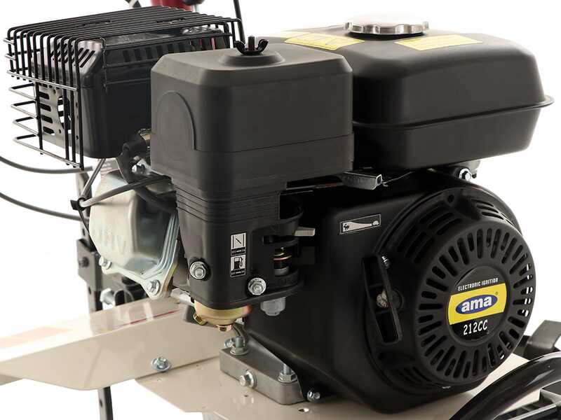 AMA MTZ100G - 7 HP Petrol Garden Tiller - 212 cc Engine 