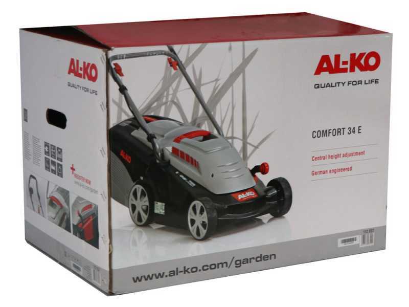 AL-KO Comfort 34E Electric Lawn Mower - 34 cm Blade