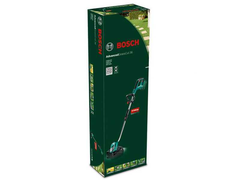 Bosch AdvancedGrassCut 36 - Battery-powered edge strimmer - 36 V- 2Ah 
